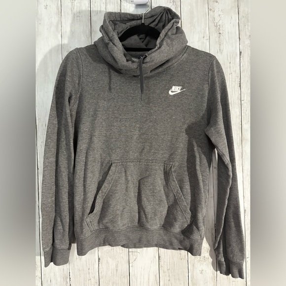 Womens cowl neck hooded sweater - Picture 2 of 3